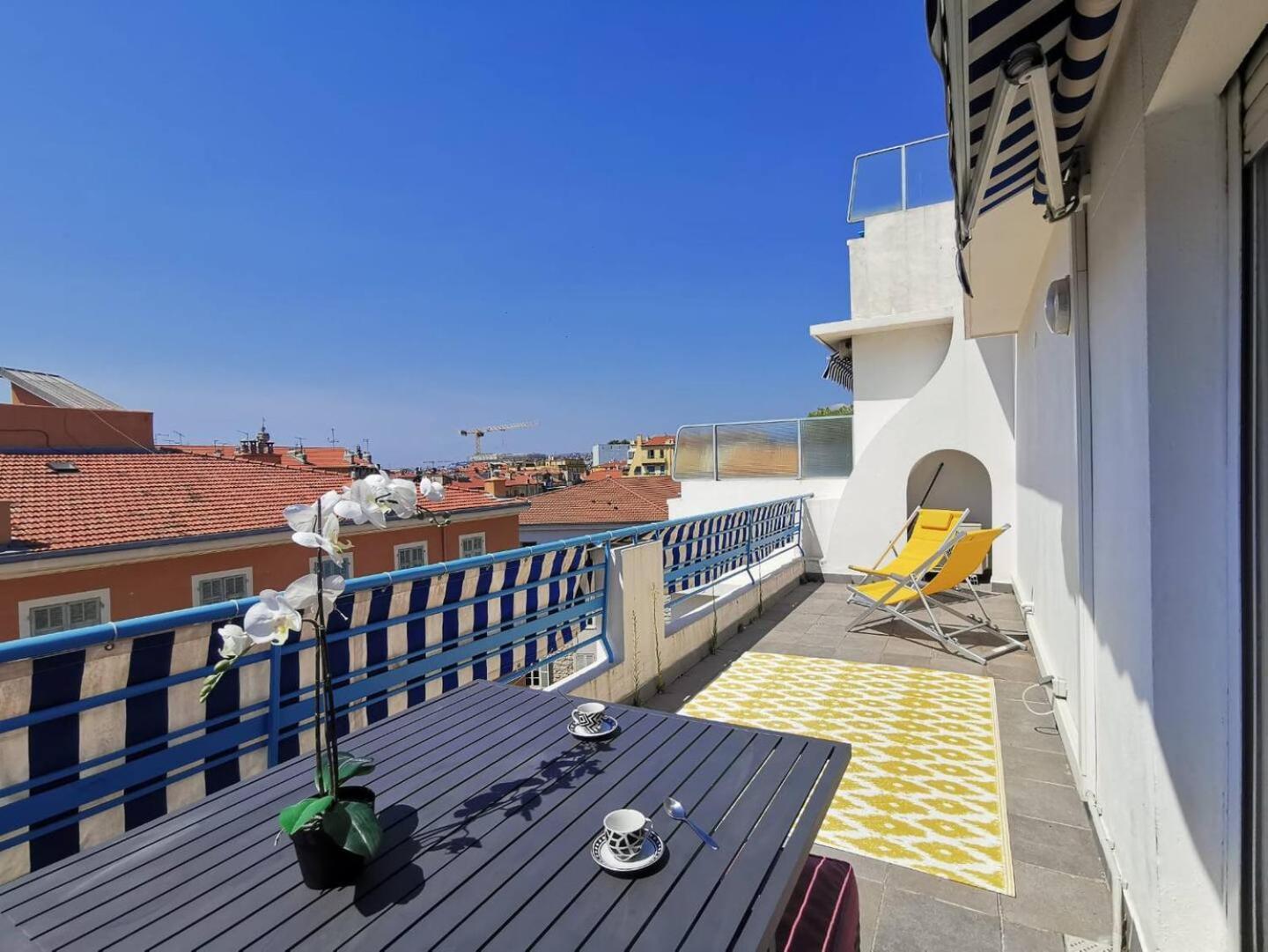 5 Papon - Dernier Etage - Terrasse A Ciel Ouvert - Garibaldi Νίκαια Εξωτερικό φωτογραφία